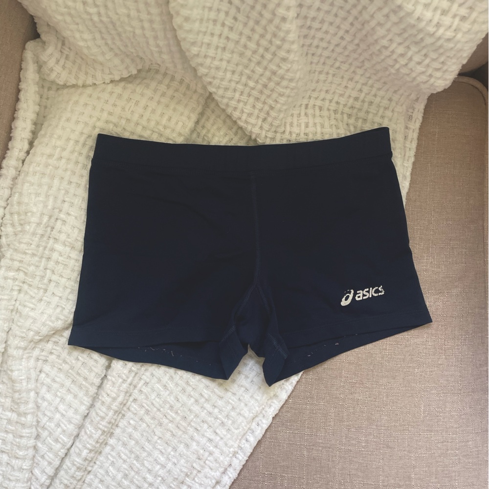 ASICS Women’s 3” Short Size S Navy Blue Running Volleyball